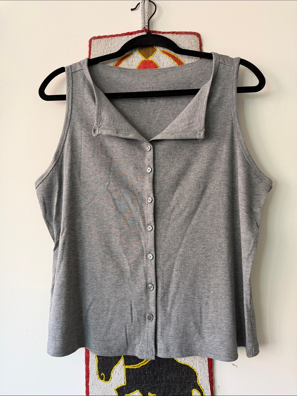 “A New Day” cute ribbed soft top